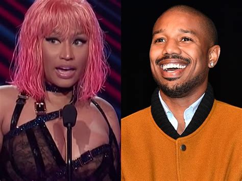 michael b jordan and nicki minaj.